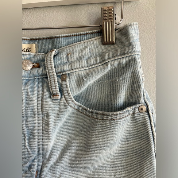 Madewell button fly The Mom Jean Short size 24 - Picture 3 of 8